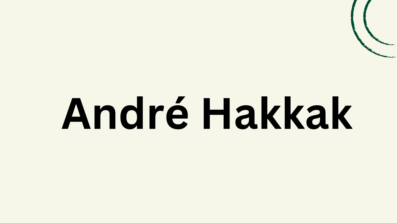 André Hakkak: A Visionary Leader in Alternative Investment and SME Financing